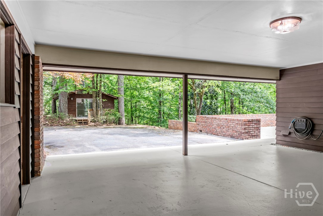 140 Inverness Road Athens, GA 30606 - Photo 44 of 55 2-Car Carport and view to Studio