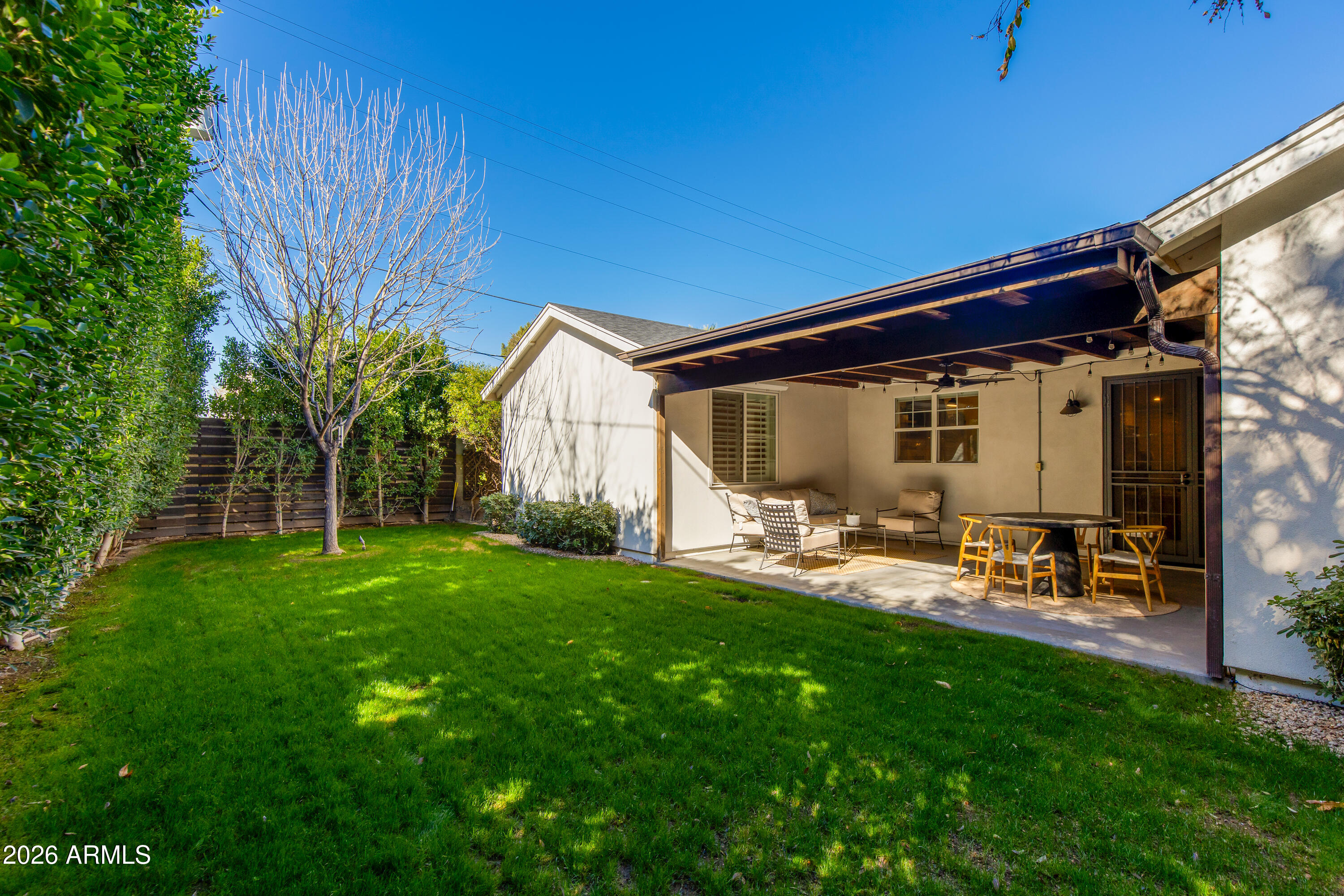 3247 East Sells Drive Phoenix, AZ 85018 - Photo 20 of 26 Lush Backyard