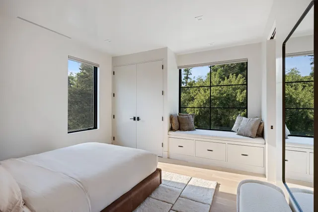 a bathroom with a bathtub and a sink