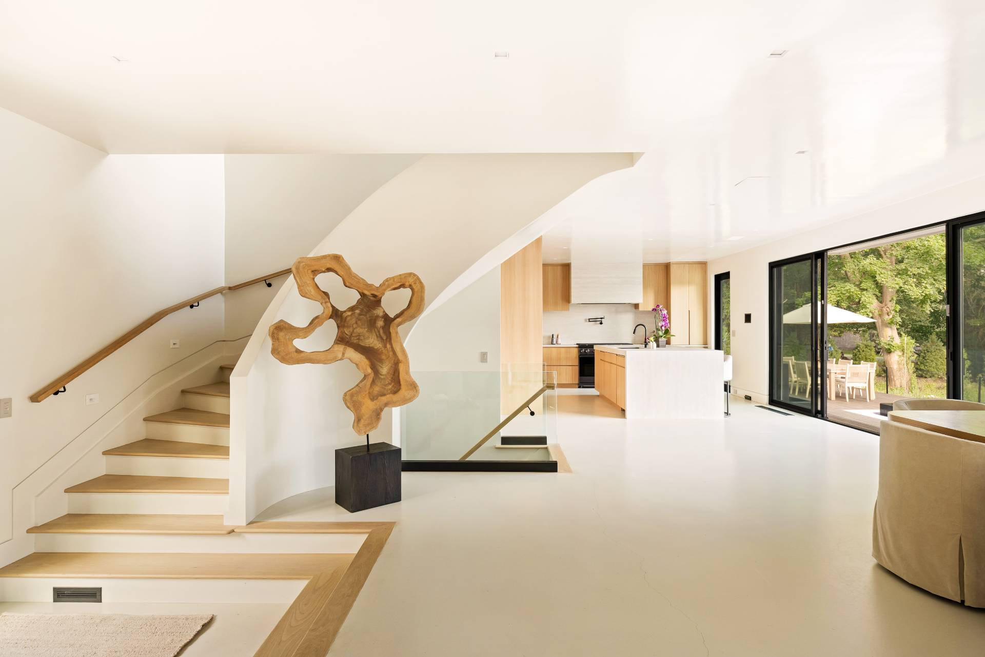 4 3rd Street Sag Harbor, NY 11963 - Photo 8 of 46 a view of entryway and hall with wooden floor