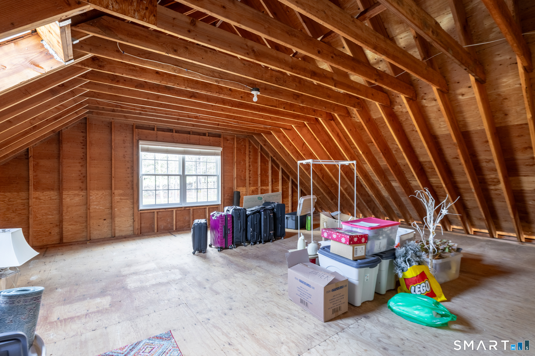 245 Upper Whittemore Road Middlebury, CT 06762 - Photo 28 of 29 Expansive Walk in Attic