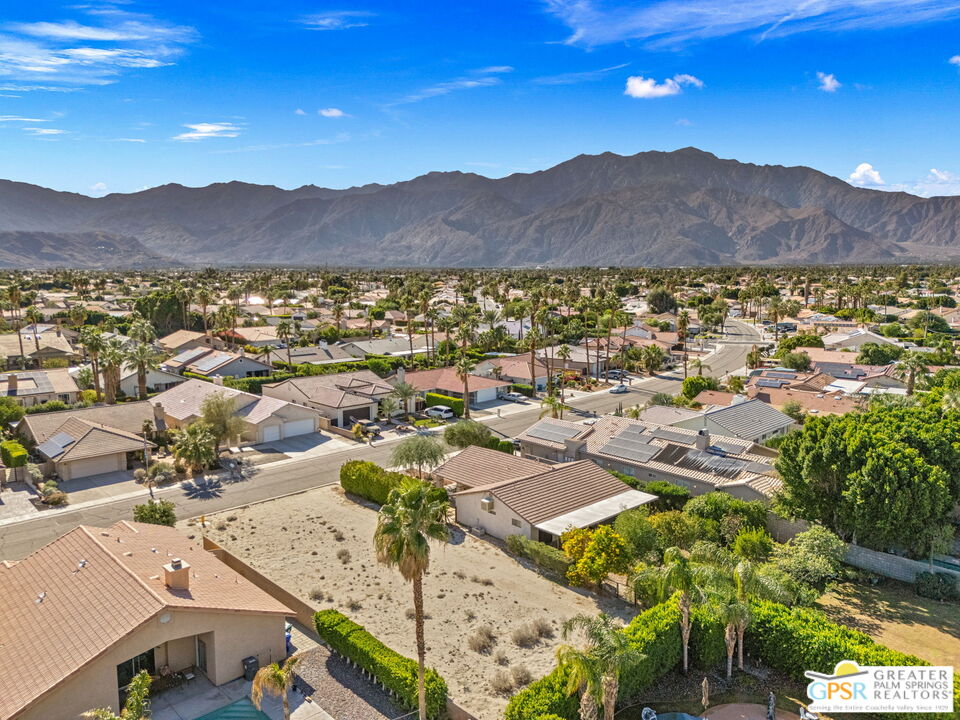 68610 Risueno Road Cathedral City, CA 92234 - Photo 1 of 12 a view of a house with a mountain