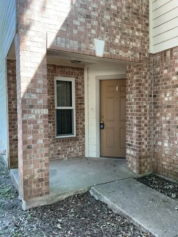 a view of front door of a house