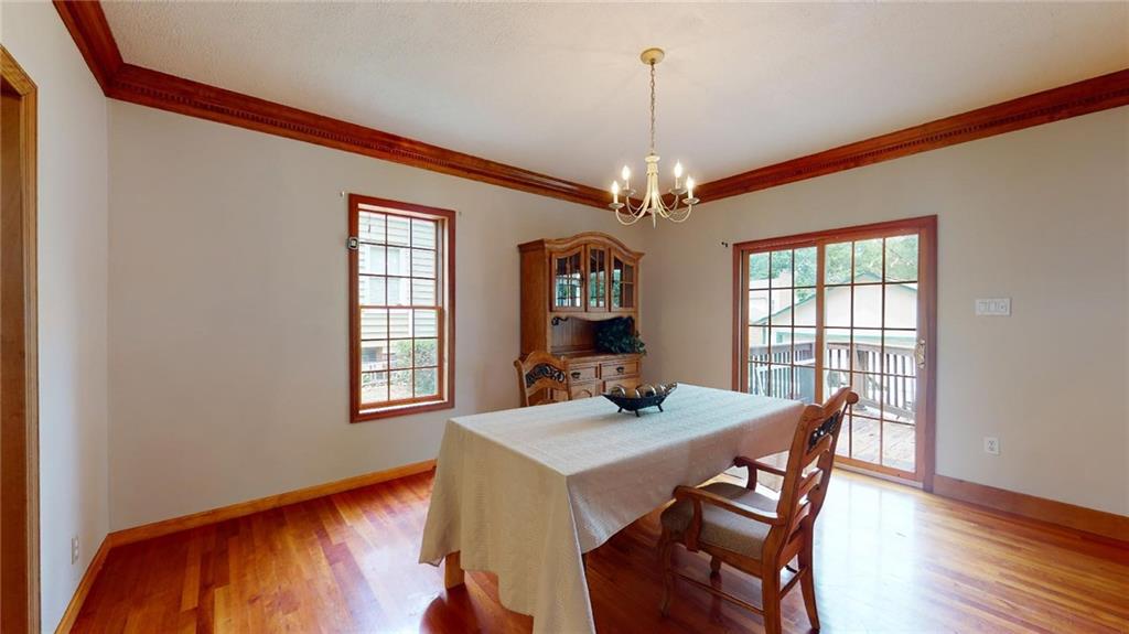 114 West Ingomar Road Pittsburgh, PA 15237 - Photo 8 of 23 Another view of the dining room with access via sliding glass door to the deck