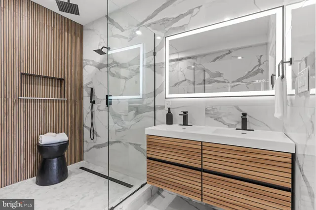 a very nice looking room with a large window