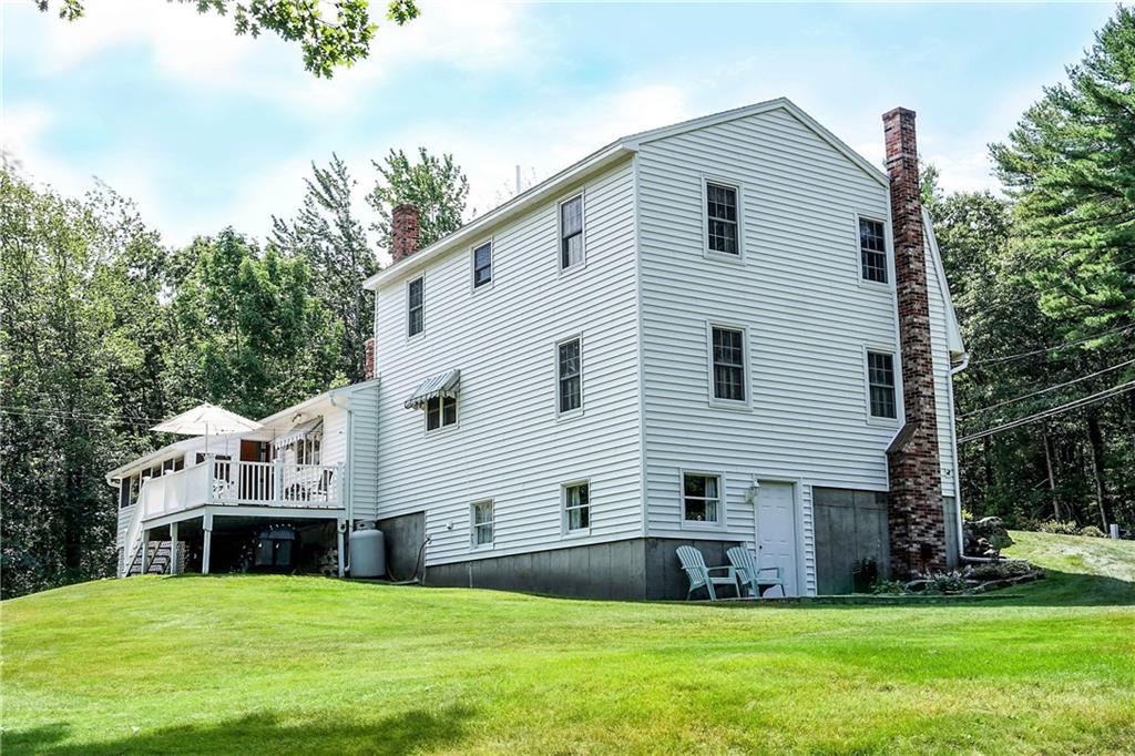 255 Methodist Road Westbrook, ME 04092 - Photo 31 of 34 View of the back of the home, with...