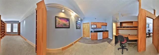 a view of a living room