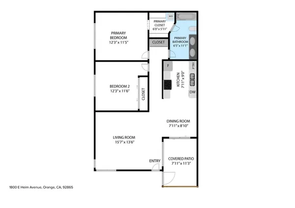 $550,000 | 1800 East Heim Avenue, Unit 29, Orange, CA 92865