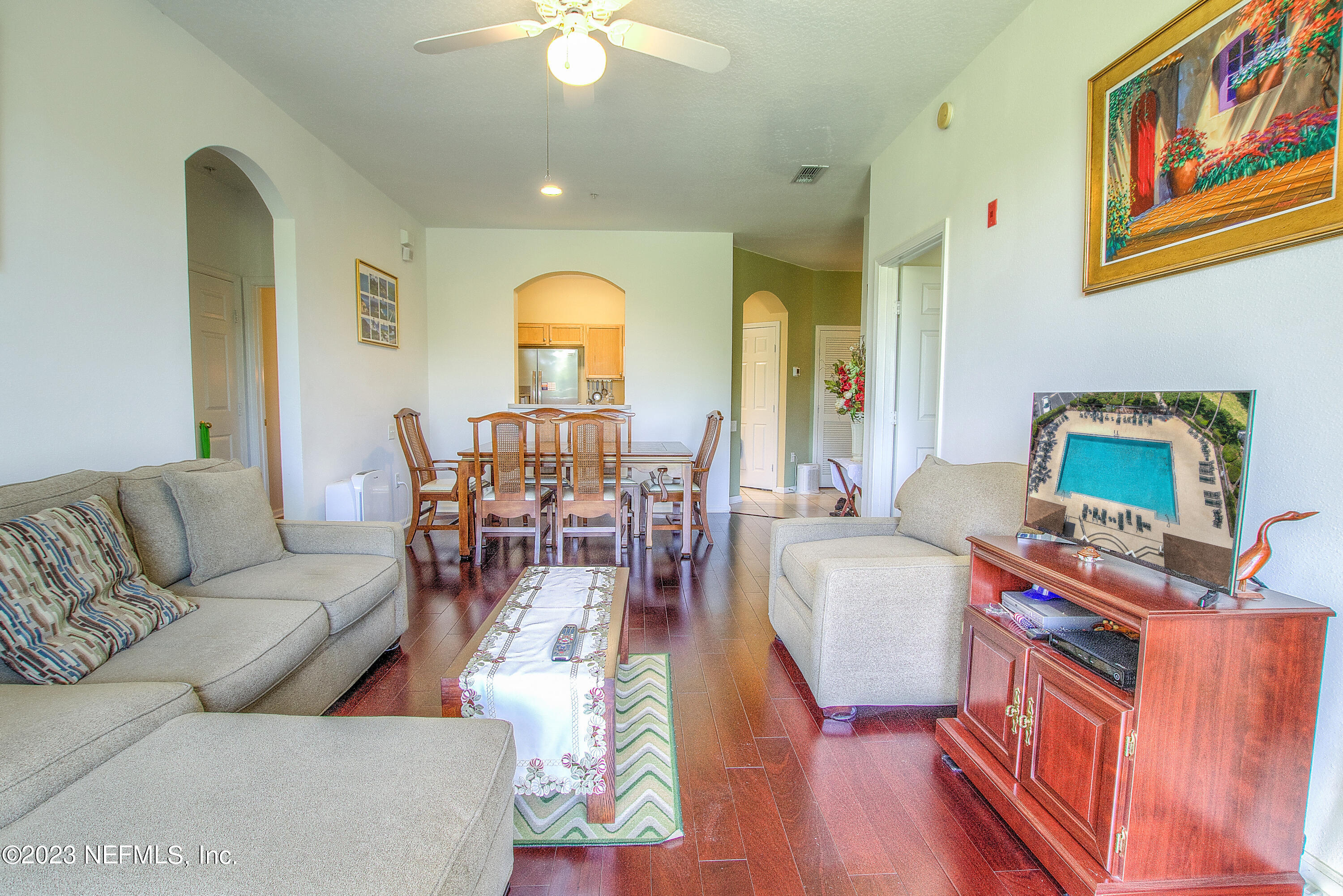 Large Living Room and Dining Area