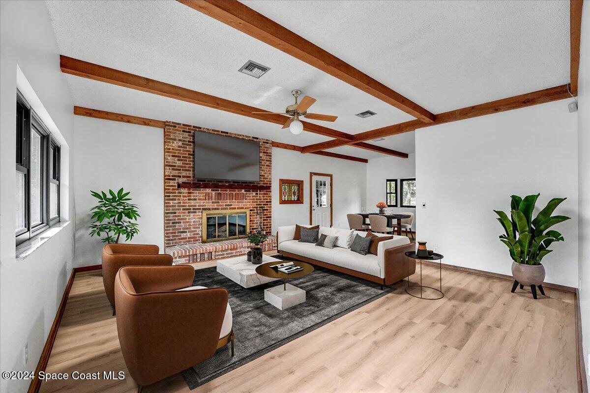 3593 Thal Road Titusville, FL 32796 - Photo 23 of 45 Staged Family Room
