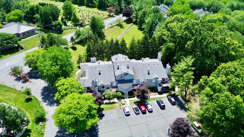 4 Cedar Court Bedminster, NJ 07921 - Photo 16 of 16 an aerial view of a house with a garden