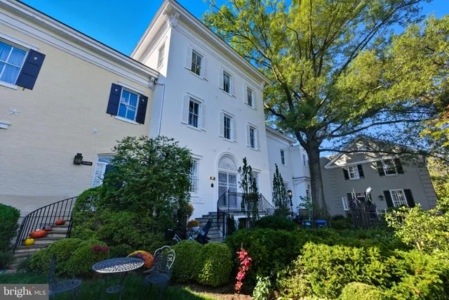 a front view of a multi story residential apartment buildings
