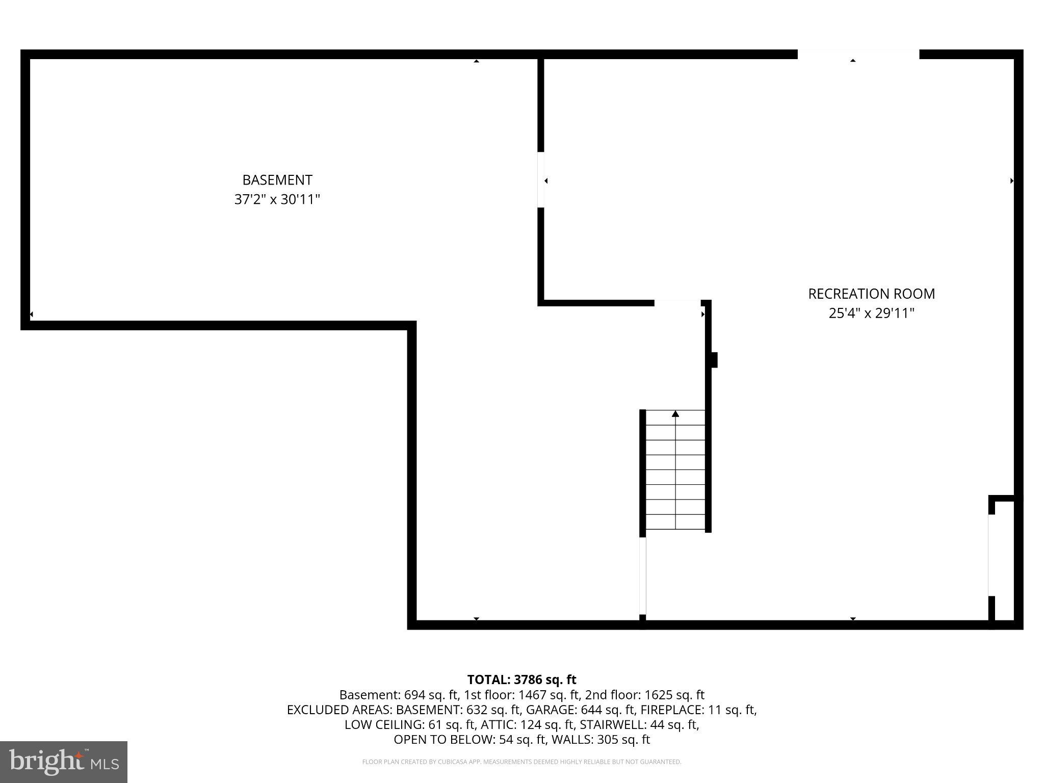 10693 Harding Road Laurel, MD 20723 - Photo 54 of 55 Spacious basement layout for recreation.