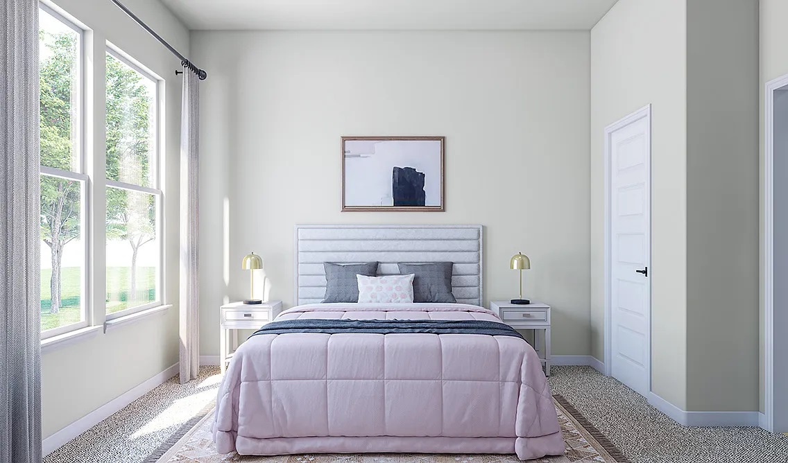 1141 Willie Rnch Way Leander, TX 78641 - Photo 7 of 21 Natural light cascades through large windows into this inviting, comfortable bedroom.
