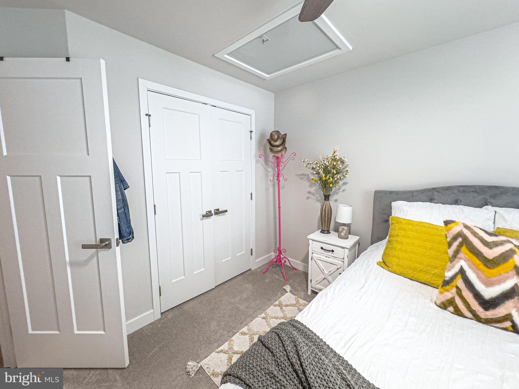 4 Flamingo Court Sewell, NJ 08080 - Photo 42 of 55 a bedroom with a bed and ceiling fan