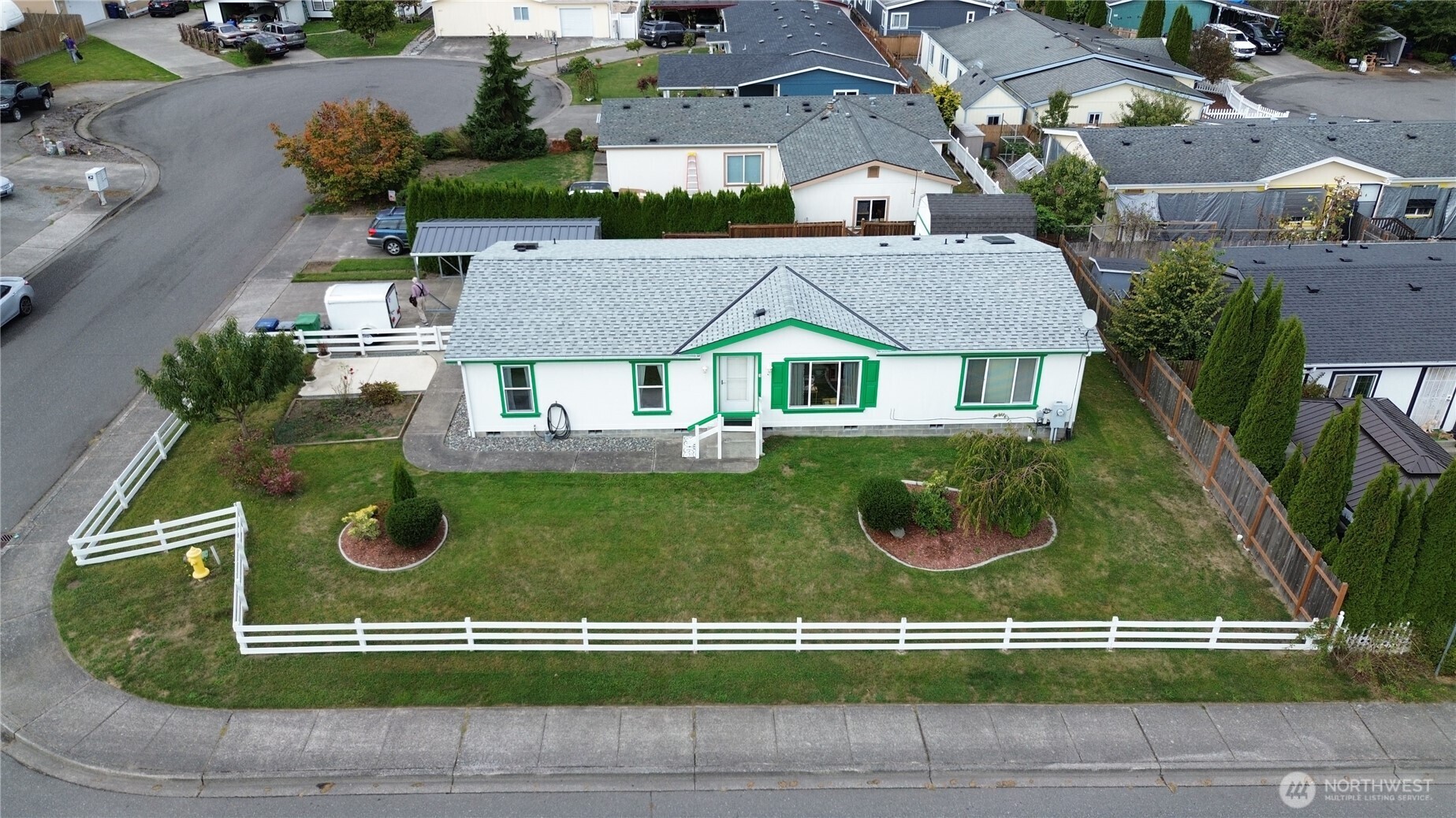 2901 Schuller Place Mount Vernon, WA 98273 - Photo 35 of 40 an aerial view of a house
