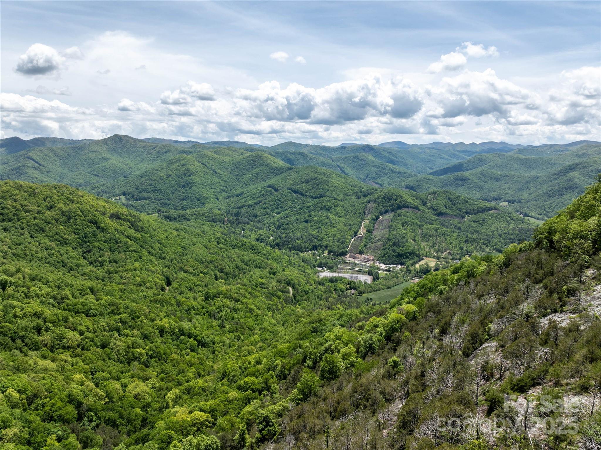 444 Woodring Cemetery Road Tuckasegee, NC 28783 - Photo 20 of 32 a view of a city and lush green forest