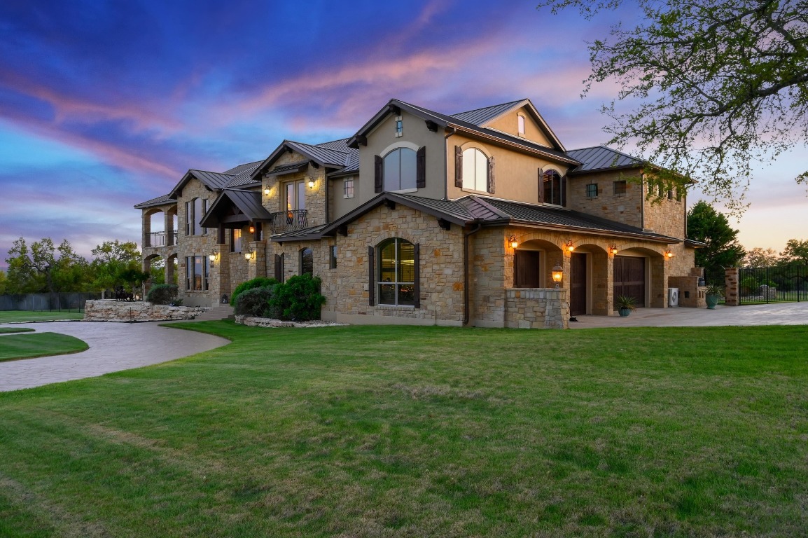 1298 Mystic Parkway Spring Branch, TX 78070 - Photo 3 of 40 a front view of a house with garden