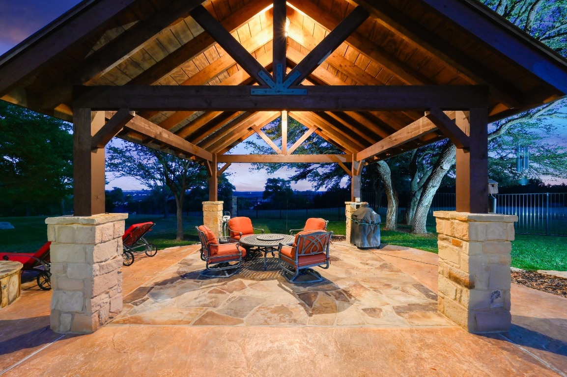 1298 Mystic Parkway Spring Branch, TX 78070 - Photo 33 of 40 a view of outdoor space yard and patio