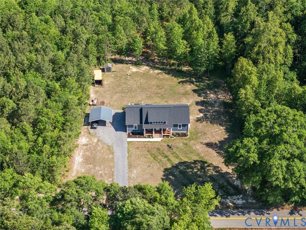 10819 Vaughan Road Petersburg, VA 23805 - Photo 44 of 45 Single-story residence set on a large, treed parce