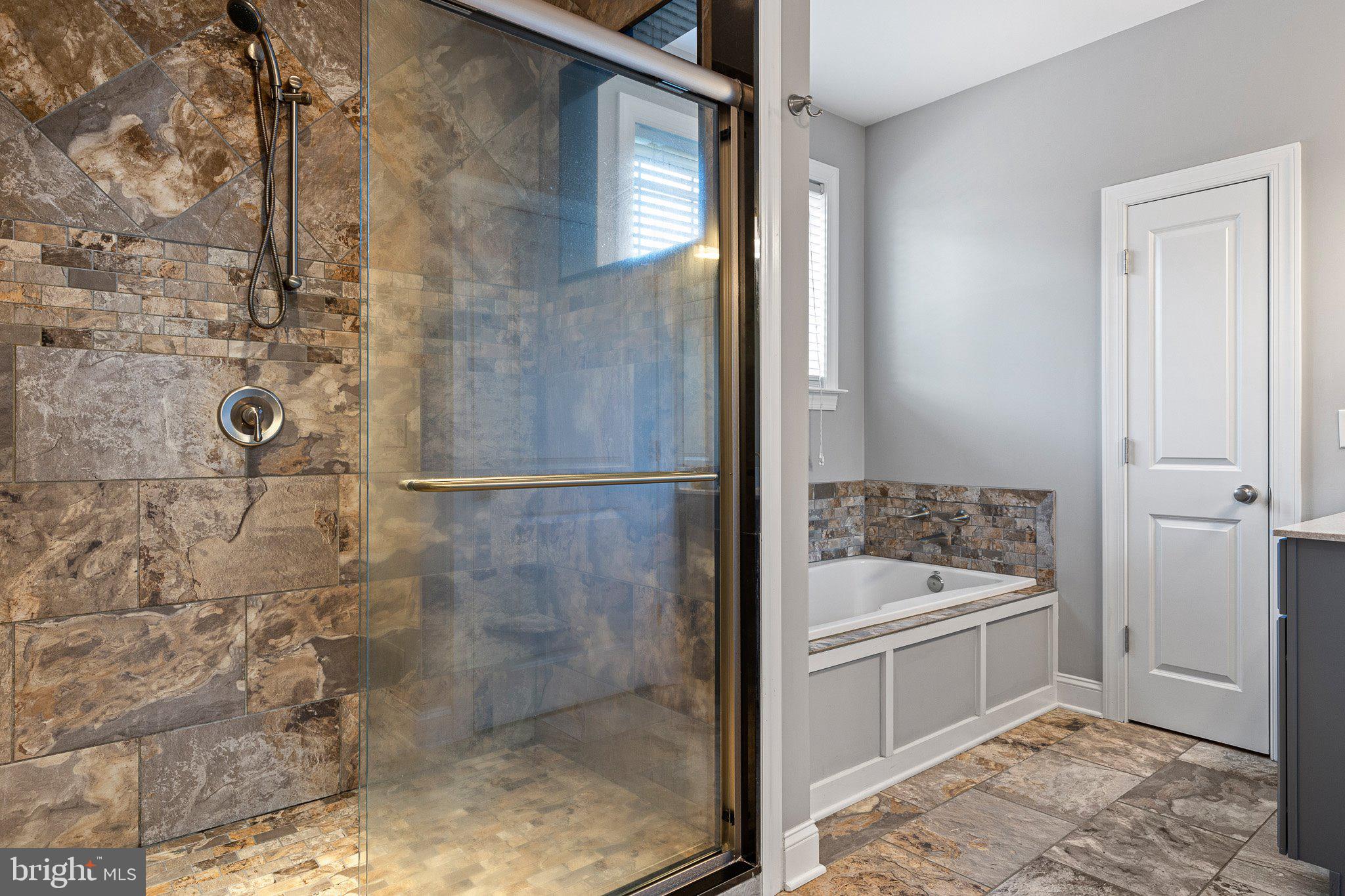 211 Sugar Pine Drive Middletown, DE 19709 - Photo 26 of 42 Master Bath -Tile Shower and Glass doors