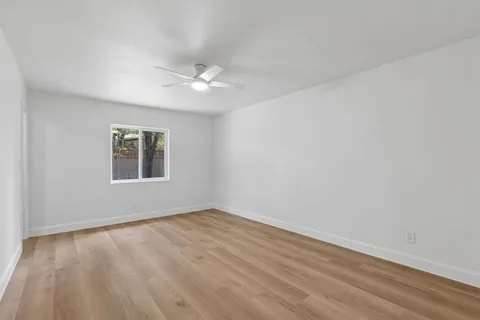 wooden floor in an empty room