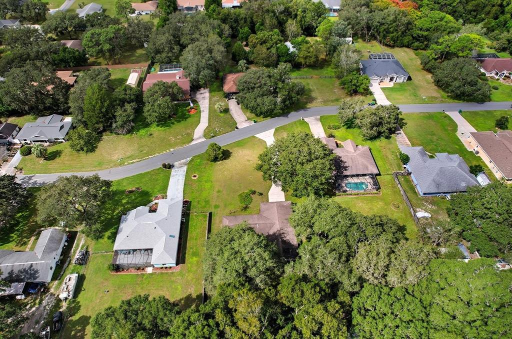 3103 South Bay Berry Point Inverness, FL 34450 - Photo 44 of 50 an aerial view of residential house with outdoor space and swimming pool