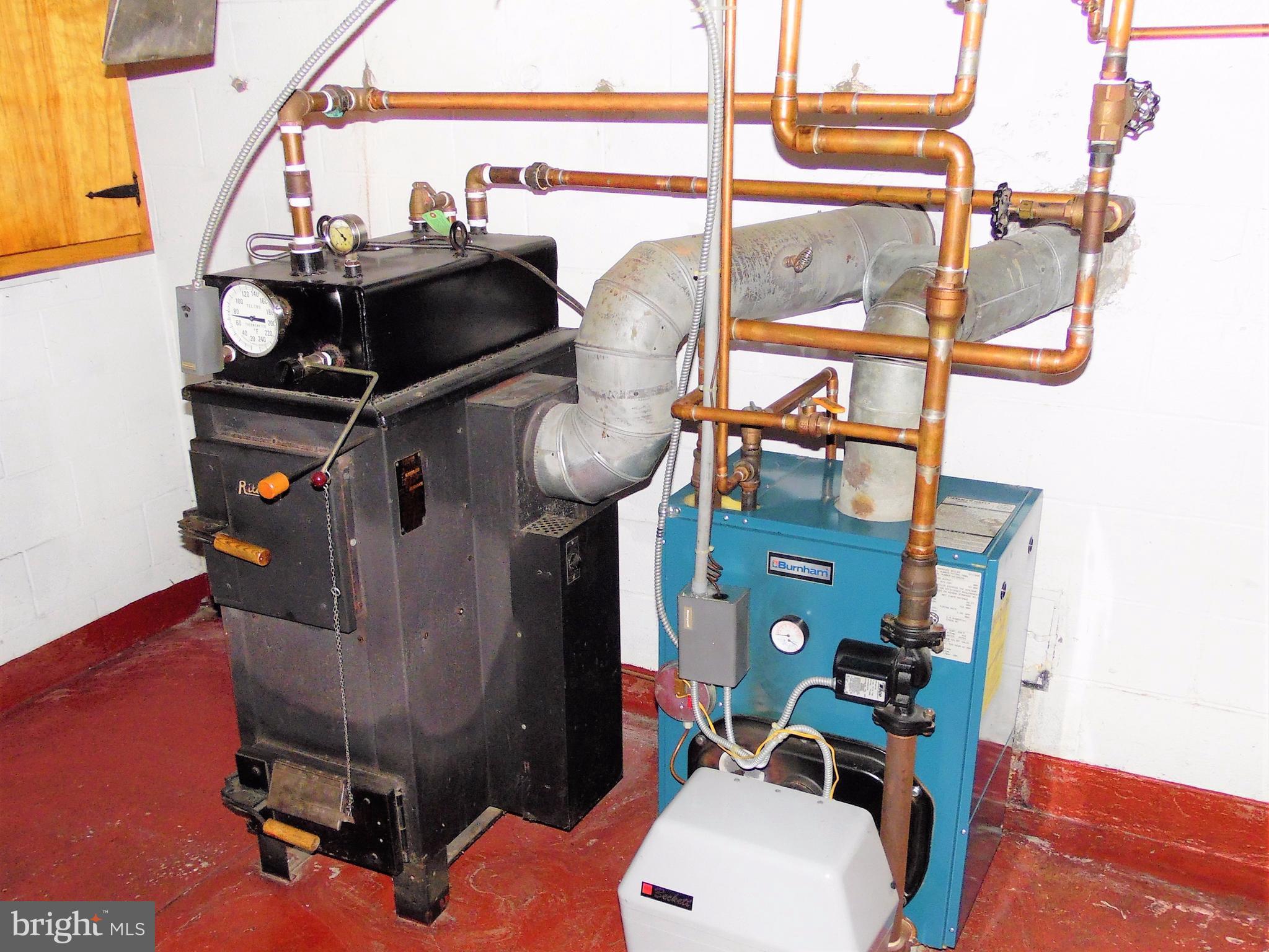 12500 Carlos Road Southwest Frostburg, MD 21532 - Photo 29 of 30 Coal/Wood Burner and Furnace=Connected