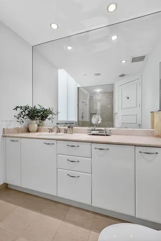 a large room with lots of wooden furniture