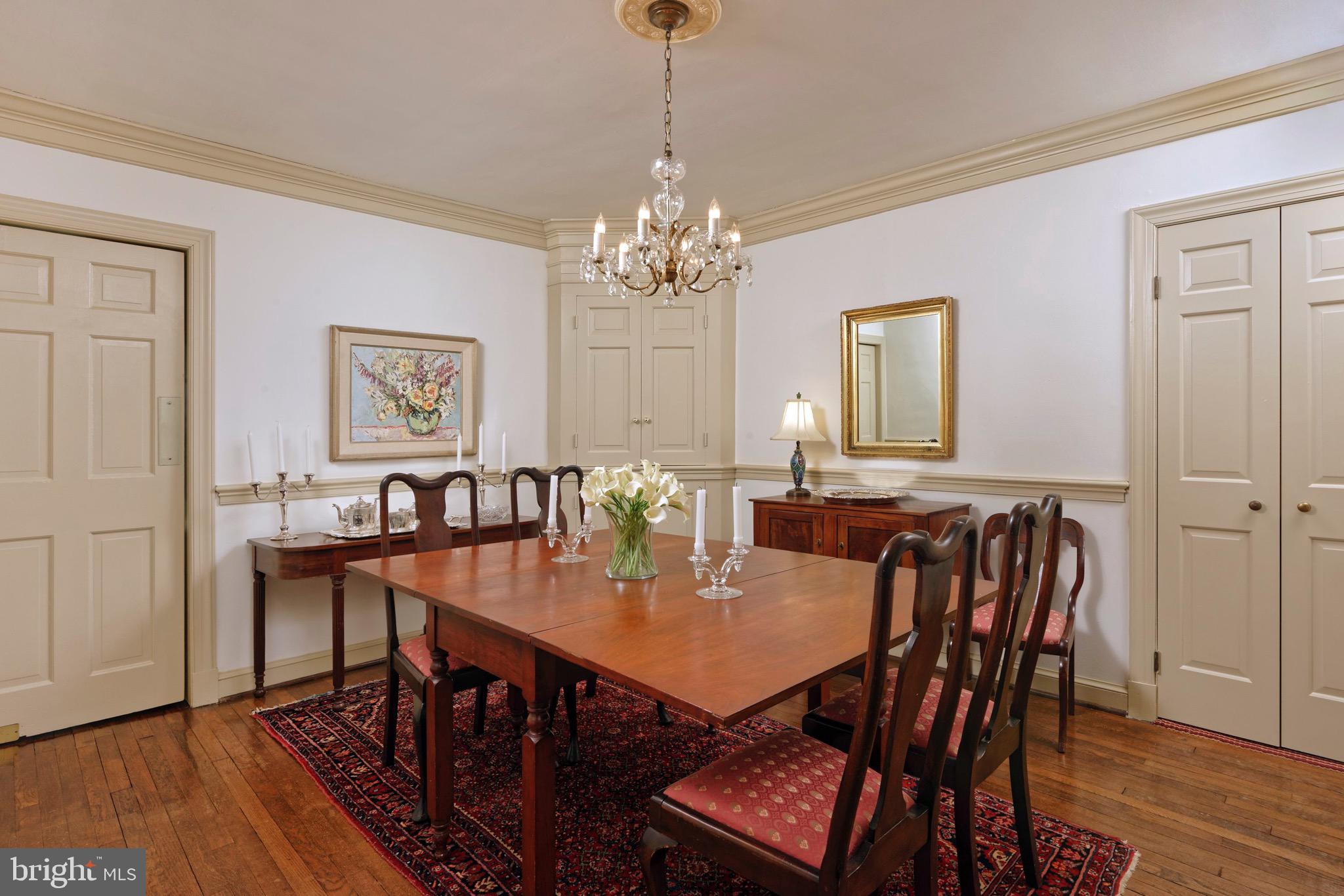 6122 Woodmont Road Alexandria, VA 22307 - Photo 6 of 17 Elegant Separate Dining Room