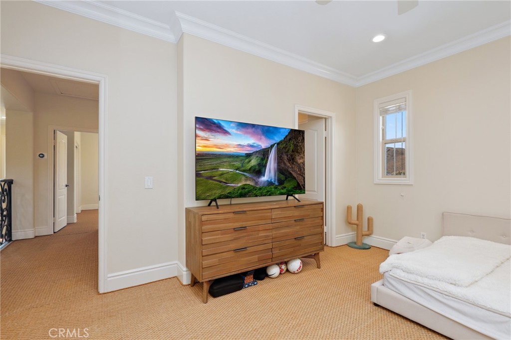 1 David Street Ladera Ranch, CA 92694 - Photo 38 of 66 a living room with furniture and a flat screen tv