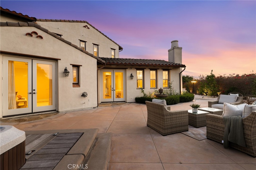 1 David Street Ladera Ranch, CA 92694 - Photo 47 of 66 a living room with furniture and a floor to ceiling window