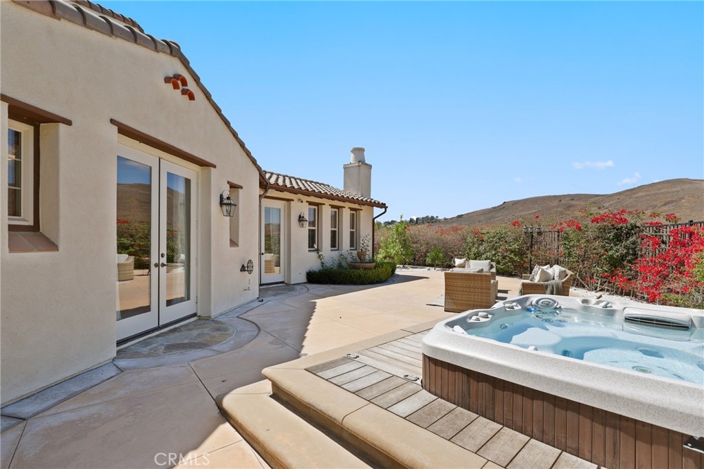 1 David Street Ladera Ranch, CA 92694 - Photo 57 of 66 a view of a patio with couches and table and chairs