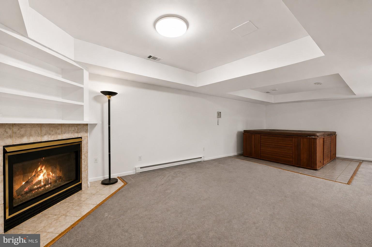 41726 Stumptown Road Leesburg, VA 20176 - Photo 39 of 91 Recreation Room with Fireplace / Hot Tub Area
