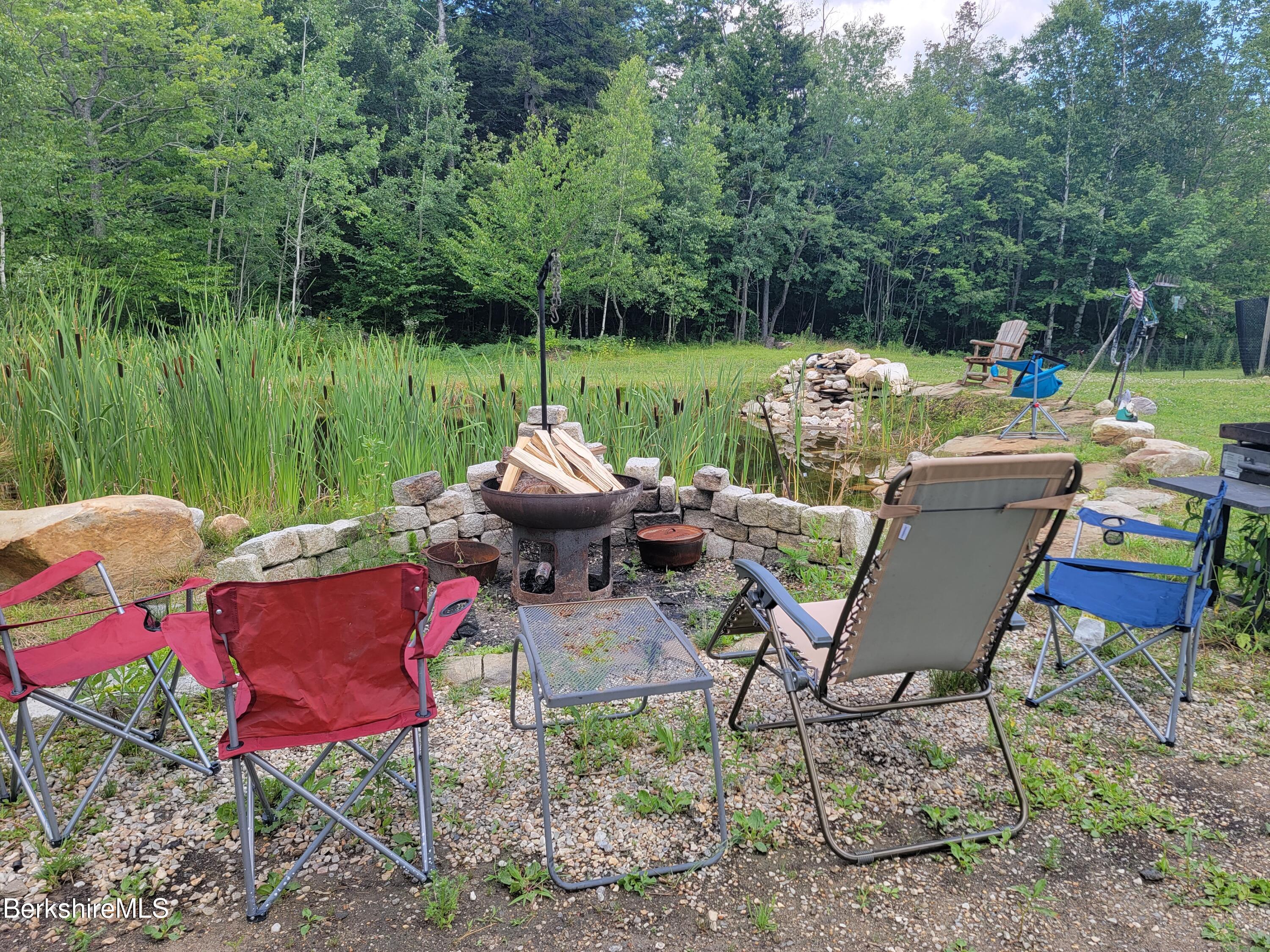 141 Mohawk Trail Florida, MA 01247 - Photo 22 of 25 firepit