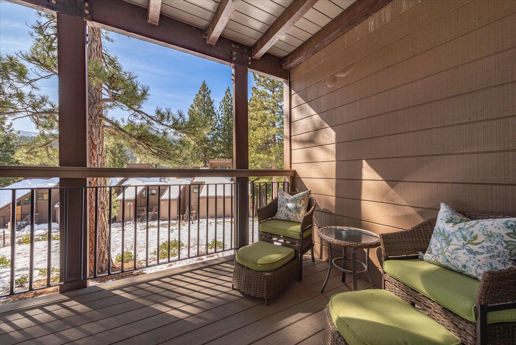6090 Rocky Point Truckee, CA 96161 - Photo 17 of 28 a view of a porch with furniture