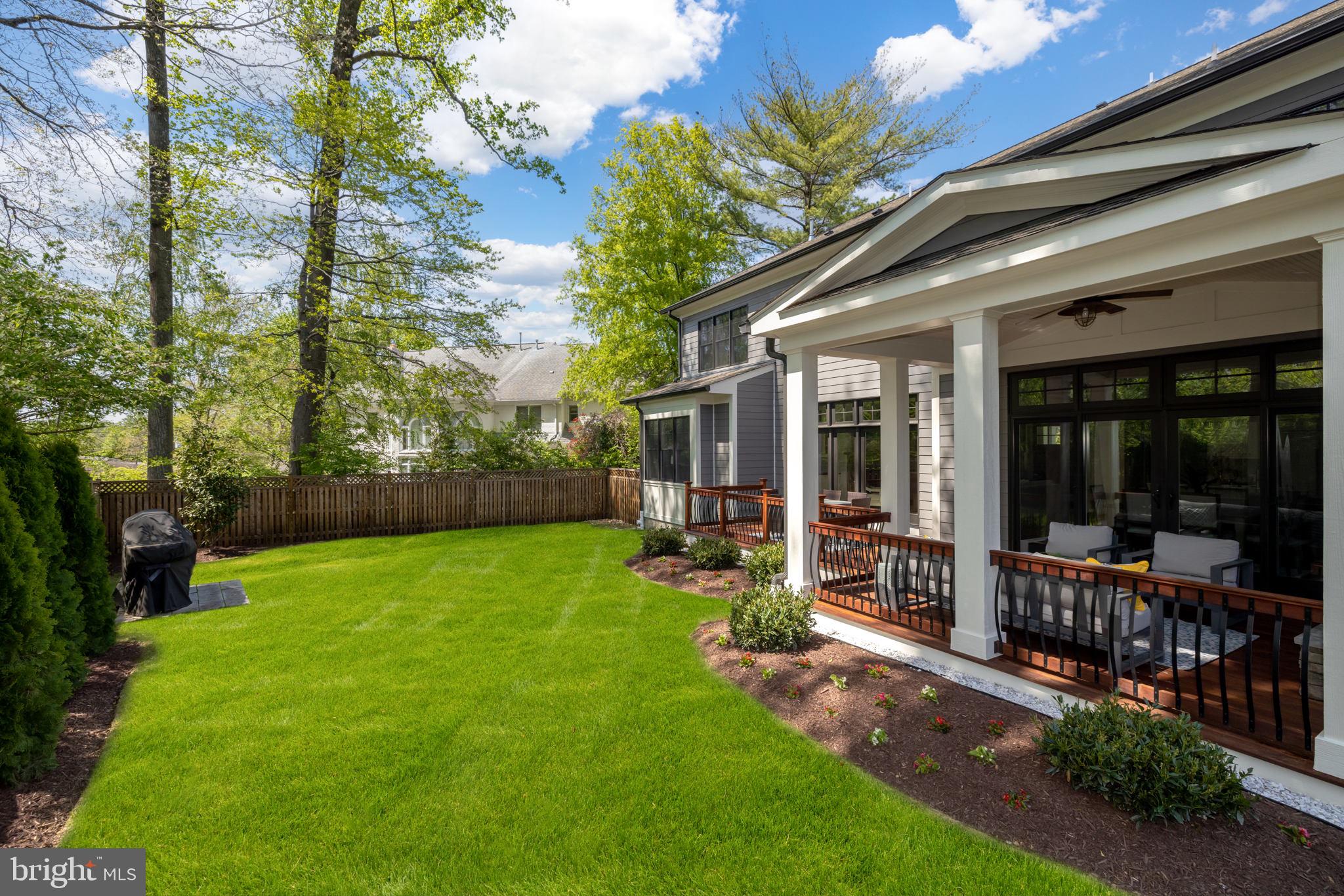 7204 Radnor Road Bethesda, MD 20817 - Photo 52 of 56 Rear yard