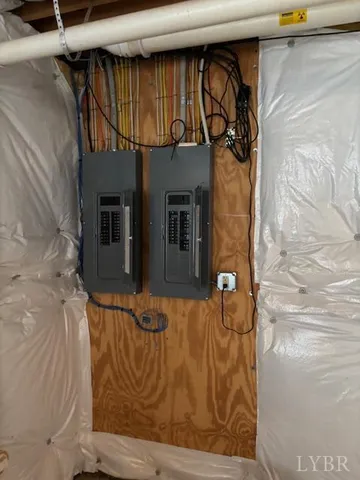 a view of water heater room