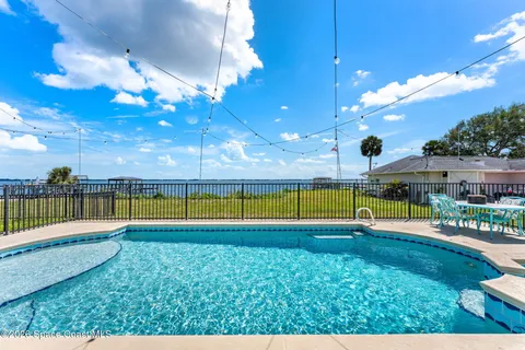 a view of a swimming pool