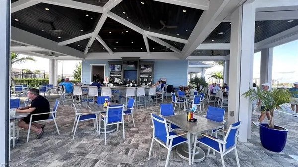 a view of a bar restaurant