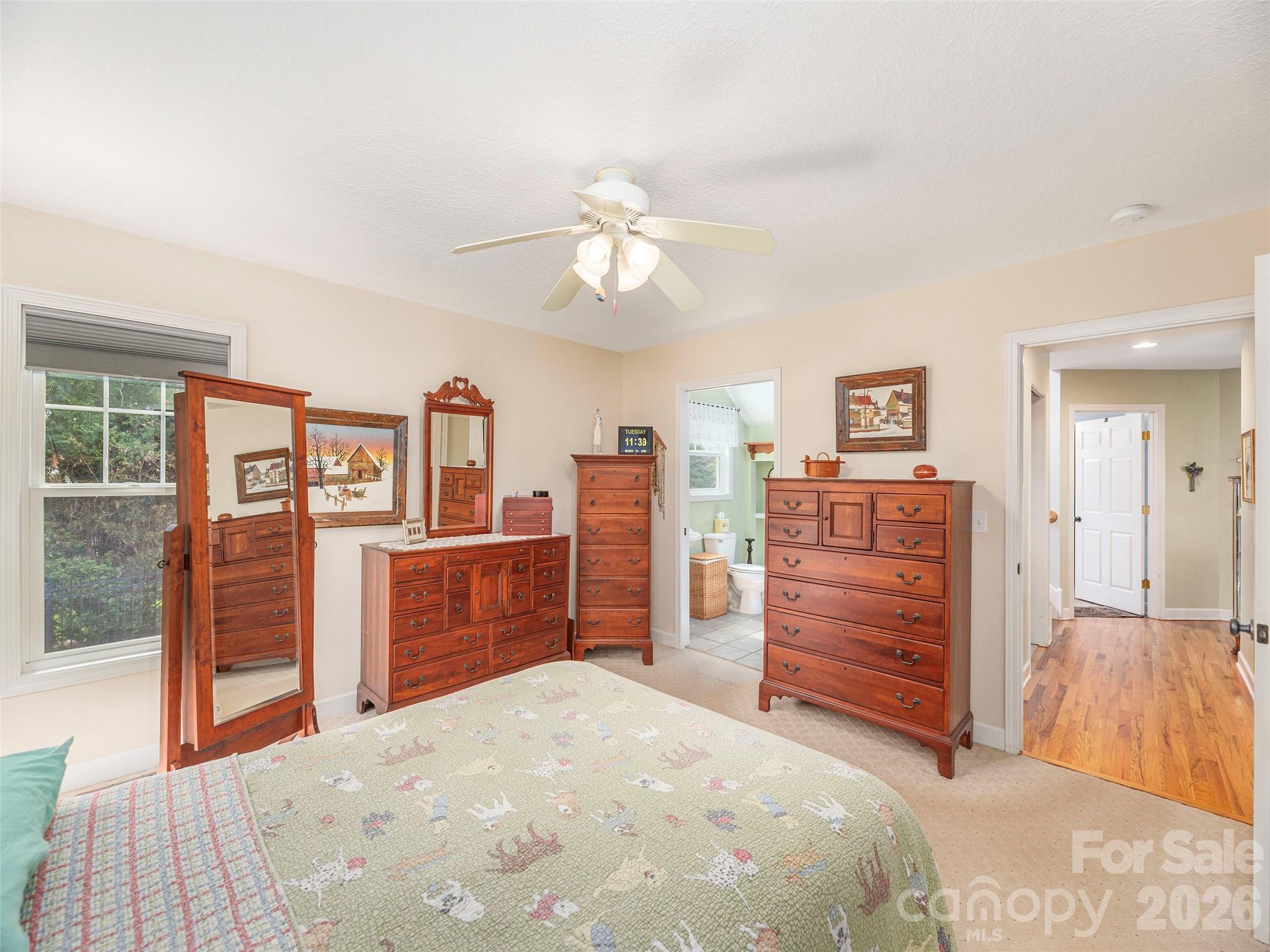 22 Cottage Loop Waynesville, NC 28785 - Photo 14 of 26 a bed room with a bed and dresser