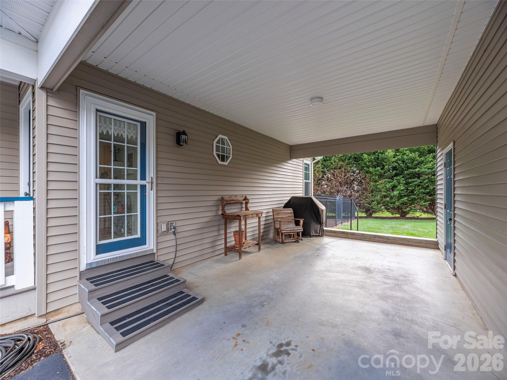 22 Cottage Loop Waynesville, NC 28785 - Photo 26 of 26 a view of a two chairs in the porch