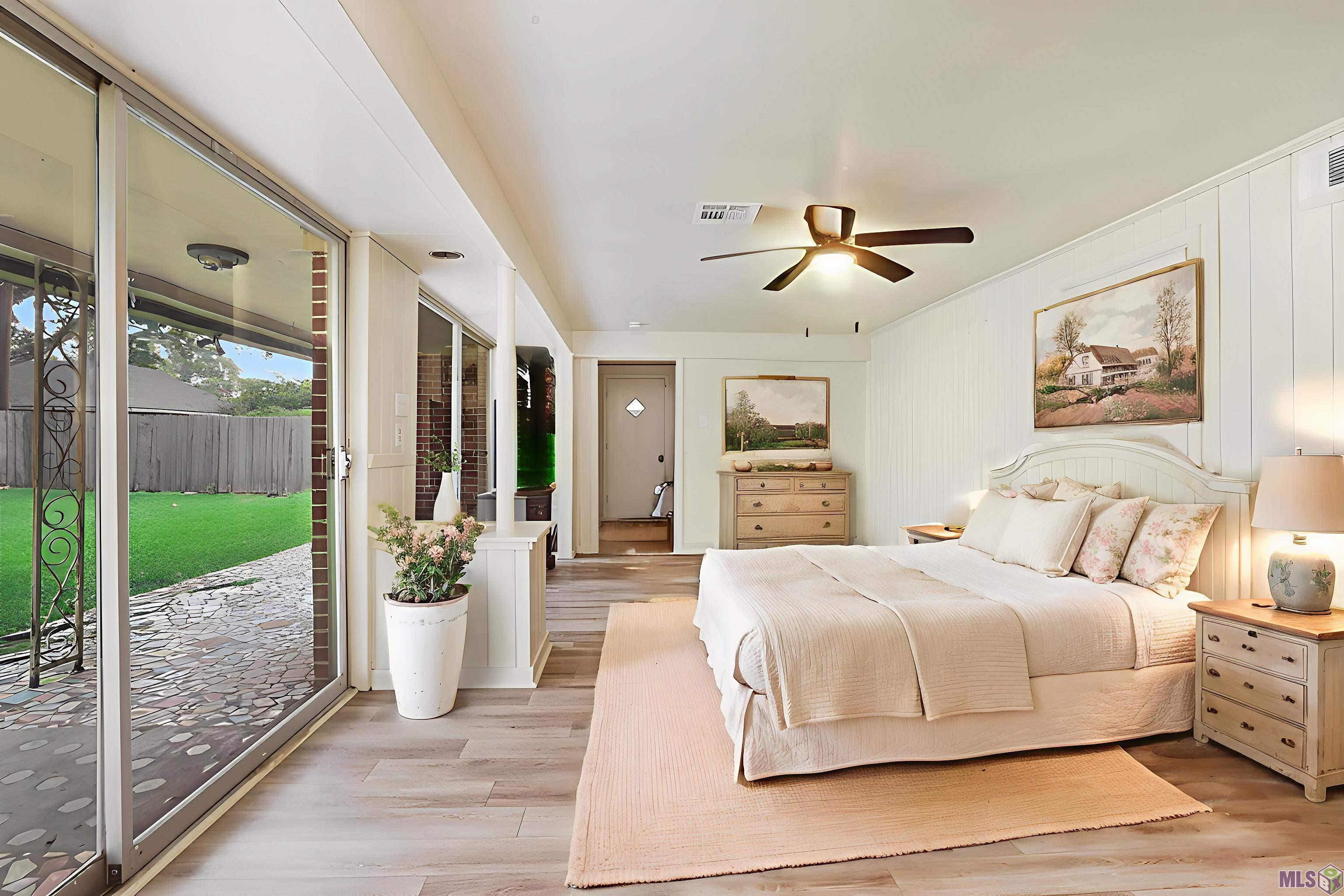 Virtually Staged Primary Bedroom