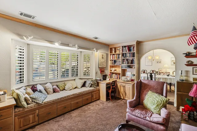 a view of storage and utility room with washer and dryer