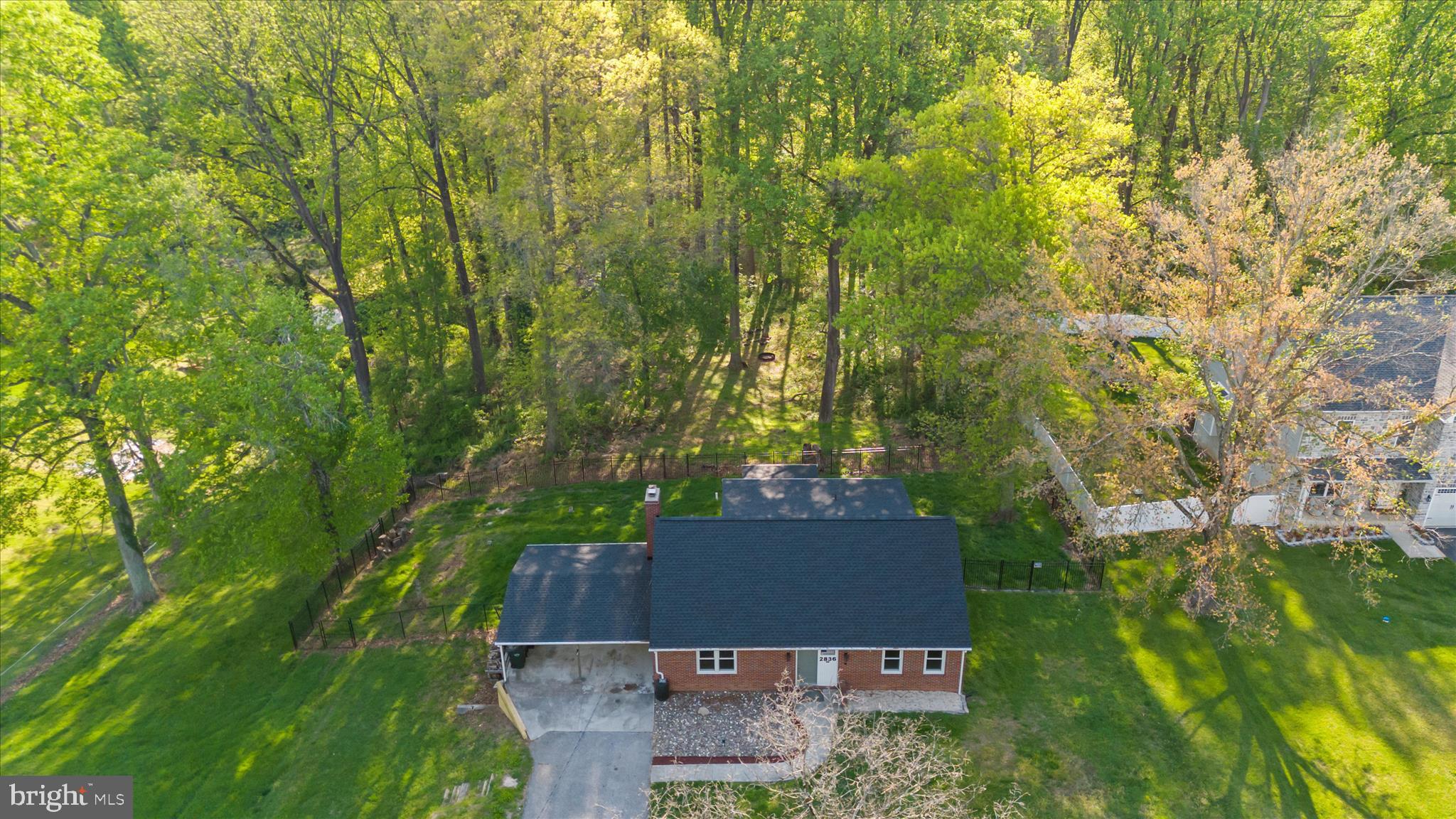 2836 Ridge Road Windsor Mill, MD 21244 - Photo 34 of 47 The property line extends deep into the woods