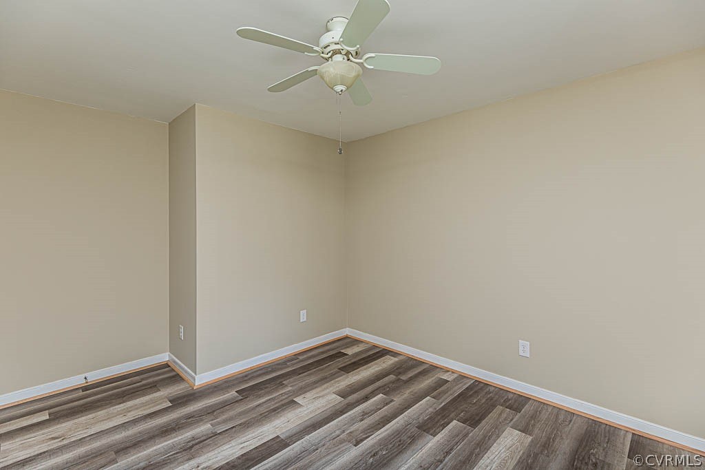 2550 Bethany Church Road Bumpass, VA 23024 - Photo 25 of 39 BEDROOM W/ NEW FLOORS, CEILING FAN
