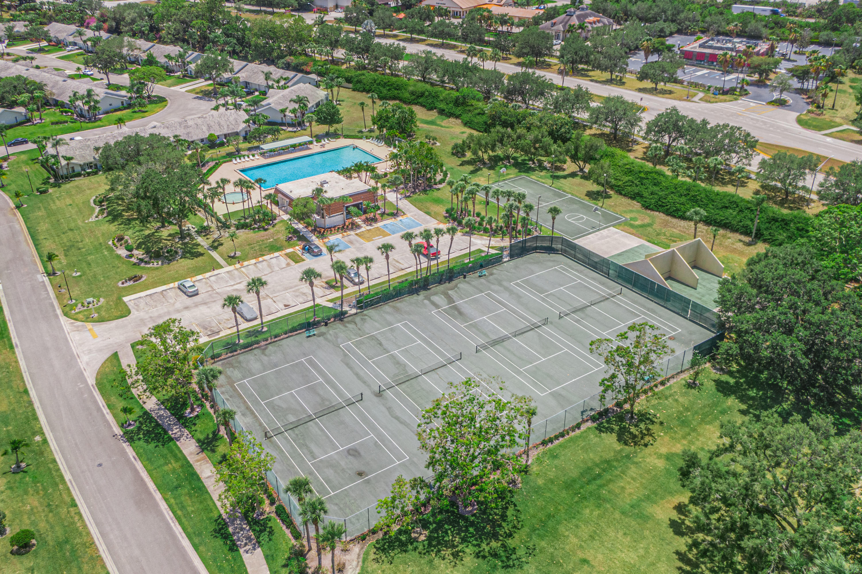 2980 Southwest Sunset Trace Circle Palm City, FL 34990 - Photo 20 of 21 an aerial view of a city