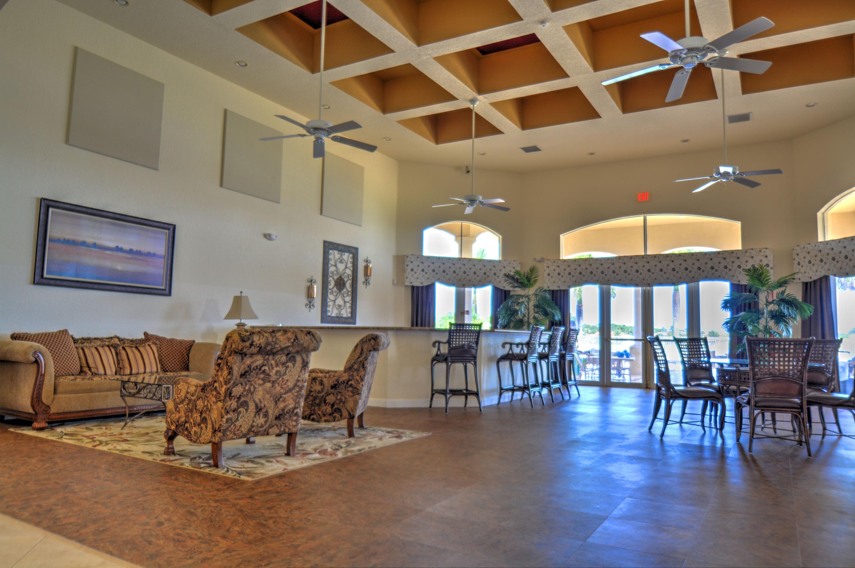 5721 Spanish River Road Fort Pierce, FL 34951 - Photo 22 of 29 Clubhouse lounge