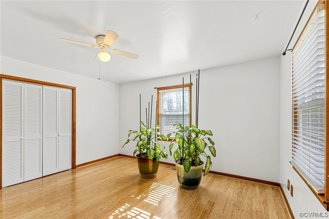 17543 Le Master Road Petersburg, VA 23803 - Photo 23 of 49 a view of a work space with plants and wooden floor