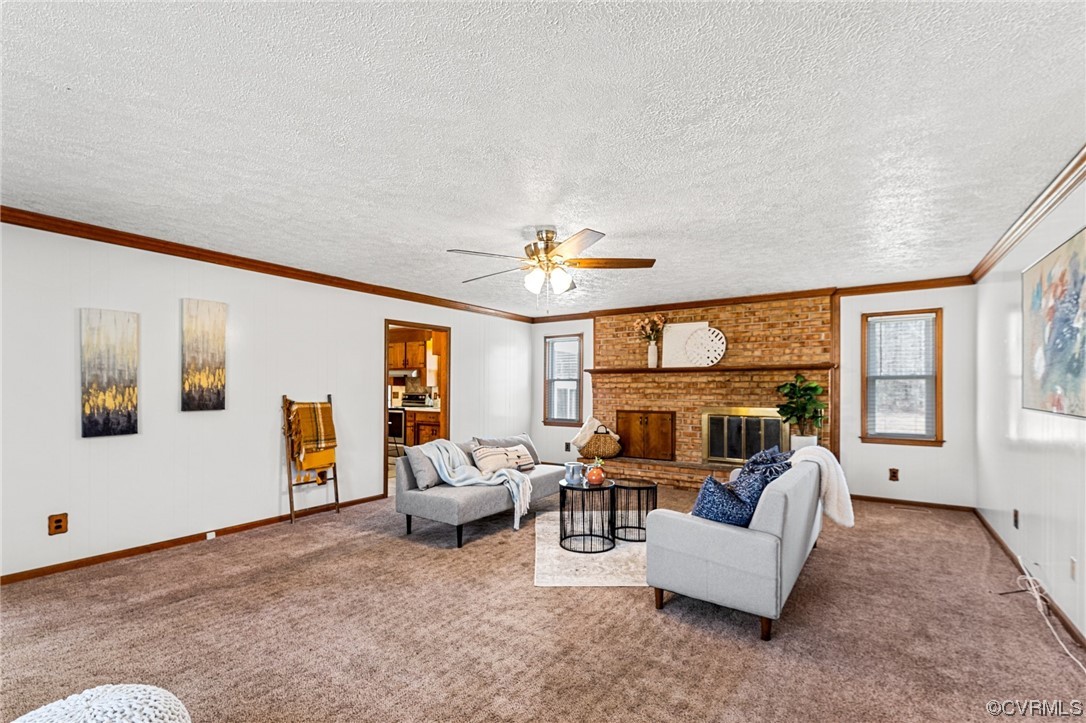 17543 Le Master Road Petersburg, VA 23803 - Photo 5 of 49 a living room with furniture and a large window